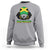 Jamaican Girl Sweatshirt Wah Gwaan Jamaica Flag - Wonder Print Shop