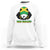 Jamaican Girl Sweatshirt Wah Gwaan Jamaica Flag - Wonder Print Shop