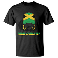 Jamaican Girl T Shirt Wah Gwaan Jamaica Flag - Wonder Print Shop