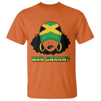Jamaican Girl T Shirt Wah Gwaan Jamaica Flag - Wonder Print Shop