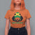 Jamaican Girl T Shirt For Women Wah Gwaan Jamaica Flag - Wonder Print Shop