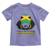 Jamaican Girl Toddler T Shirt Wah Gwaan Jamaica Flag - Wonder Print Shop