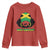 Jamaican Girl Youth Sweatshirt Wah Gwaan Jamaica Flag - Wonder Print Shop