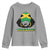 Jamaican Girl Youth Sweatshirt Wah Gwaan Jamaica Flag - Wonder Print Shop