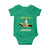 My Story Began In Jamaica Baby Onesie Hummingbird Jamaican Flag - Wonder Print Shop