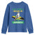 My Story Began In Jamaica Youth Sweatshirt Hummingbird Jamaican Flag - Wonder Print Shop