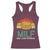 Funny MILF Man I Love Frybread Racerback Tank Top Vintage Retro Sunset Native American Food - Wonder Print Shop