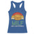 Funny MILF Man I Love Frybread Racerback Tank Top Vintage Retro Sunset Native American Food - Wonder Print Shop