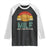 Funny MILF Man I Love Frybread Raglan Shirt Vintage Retro Sunset Native American Food - Wonder Print Shop