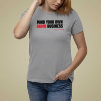 Funny Walz T Shirt For Women Mind Your Own Damn Business - Wonder Print Shop
