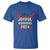 Harris Walz 2024 T Shirt Joyful Warriors Vintage Sword Shield - Wonder Print Shop