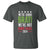 Harris Walz Supporter T Shirt We're Going Brat Not Going Back Star Election 2024 - Wonder Print Shop