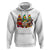 Three Hippie Gnomes Peace Retro Tie Dye Flower Hoodie - Wonder Print Shop