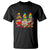 Three Hippie Gnomes Peace Retro Tie Dye Flower T Shirt - Wonder Print Shop