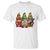 Three Hippie Gnomes Peace Retro Tie Dye Flower T Shirt - Wonder Print Shop