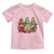 Three Hippie Gnomes Peace Retro Tie Dye Flower Toddler T Shirt - Wonder Print Shop