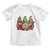 Three Hippie Gnomes Peace Retro Tie Dye Flower Toddler T Shirt - Wonder Print Shop