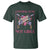 Harris Walz Feminist T Shirt Control Guns Not Girls Women's Rights Roses Uterus - Wonder Print Shop