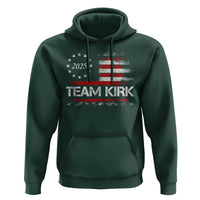 Team Kirk 2025 Hoodie Charlie Kirk Freedom Vintage American Flag - Wonder Print Shop