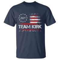 Team Kirk 2025 T Shirt Charlie Kirk Freedom Vintage American Flag - Wonder Print Shop