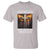 Firm In Faith Fierce In Justice Charlie Kirk T Shirt Christian Cross American Flag - Wonder Print Shop