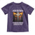 Firm In Faith Fierce In Justice Charlie Kirk Toddler T Shirt Christian Cross American Flag - Wonder Print Shop