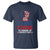Stand Strong In Honor Of Charlie Kirk T Shirt Handfist American Flag - Wonder Print Shop