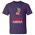 Stand Strong In Honor Of Charlie Kirk T Shirt Handfist American Flag - Wonder Print Shop