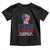 Stand Strong In Honor Of Charlie Kirk Toddler T Shirt Handfist American Flag - Wonder Print Shop