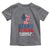 Stand Strong In Honor Of Charlie Kirk Toddler T Shirt Handfist American Flag - Wonder Print Shop