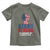 Stand Strong In Honor Of Charlie Kirk Toddler T Shirt Handfist American Flag - Wonder Print Shop