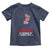 Stand Strong In Honor Of Charlie Kirk Toddler T Shirt Handfist American Flag - Wonder Print Shop