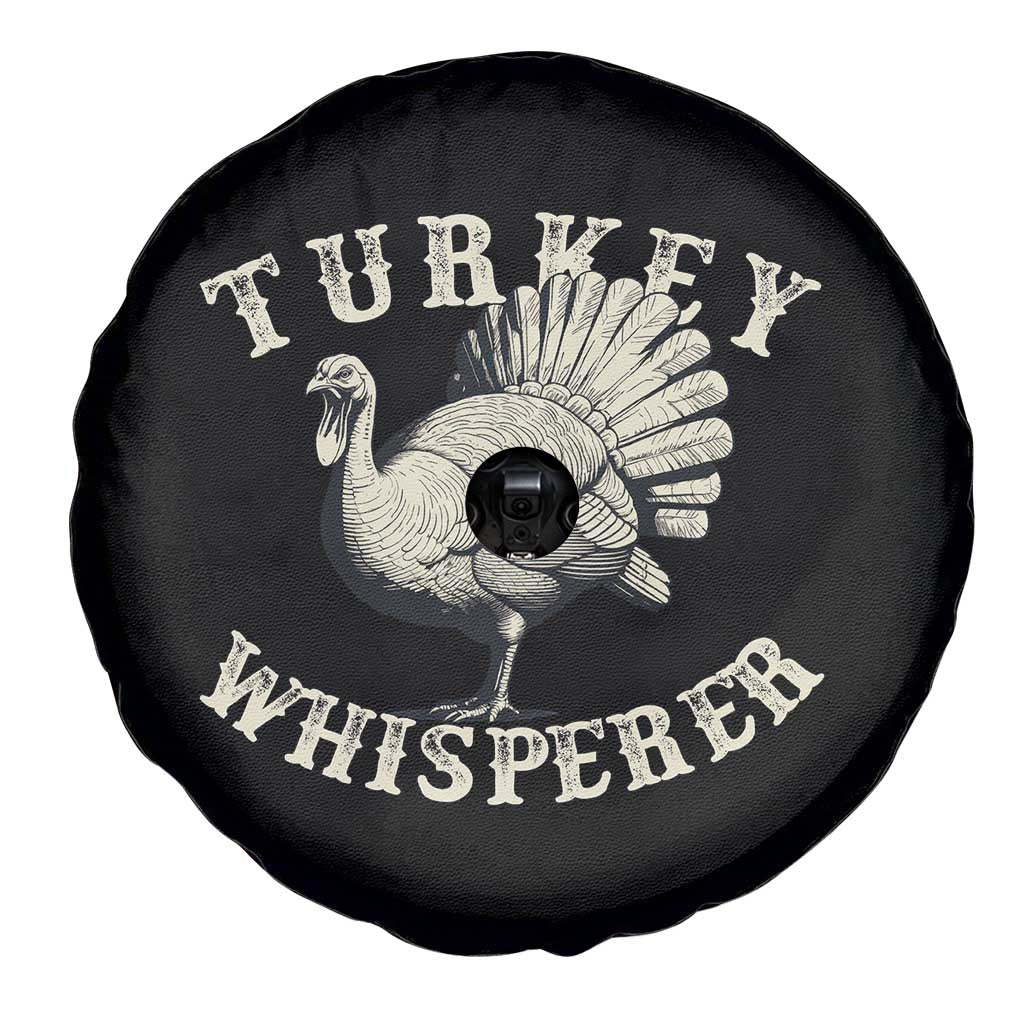 Funny Turkey Whisperer Spare Tire Cover Thanksgiving Turkey Hunting Season - Wonder Print Shop