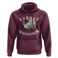 Funny Turkey Whisperer Hoodie Thanksgiving Turkey Hunting Season - Wonder Print Shop