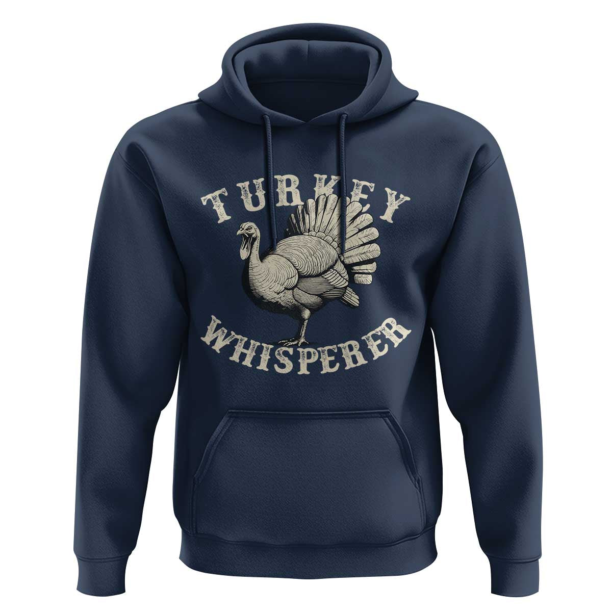 Funny Turkey Whisperer Hoodie Thanksgiving Turkey Hunting Season - Wonder Print Shop