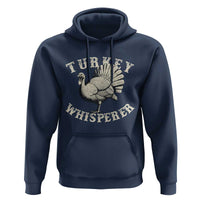Funny Turkey Whisperer Hoodie Thanksgiving Turkey Hunting Season - Wonder Print Shop