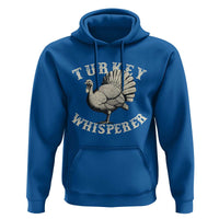 Funny Turkey Whisperer Hoodie Thanksgiving Turkey Hunting Season - Wonder Print Shop