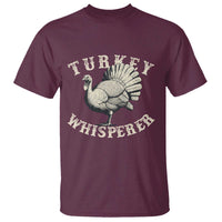 Funny Turkey Whisperer T Shirt Thanksgiving Turkey Hunting Season - Wonder Print Shop