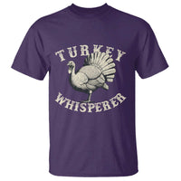 Funny Turkey Whisperer T Shirt Thanksgiving Turkey Hunting Season - Wonder Print Shop