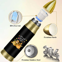 Just A Girl Who Loves Fall Bullet Tumbler Cozy Autumn Season - Wonder Print Shop