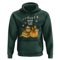 Just A Girl Who Loves Fall Hoodie Cozy Autumn Season - Wonder Print Shop