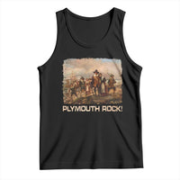 Plymouth Rock Tank Top Mayflower Pilgrims Thanksgiving History - Wonder Print Shop