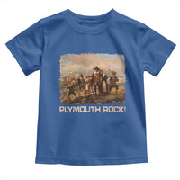 Plymouth Rock Toddler T Shirt Mayflower Pilgrims Thanksgiving History - Wonder Print Shop