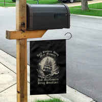 April Showers Bring May Flowers And Mayflowers Bring Smallpox Garden Flag History Lover - Wonder Print Shop