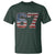 Funny Six Seven 67 Meme Vintage American Flag T Shirt - Wonder Print Shop