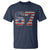 Funny Six Seven 67 Meme Vintage American Flag T Shirt - Wonder Print Shop