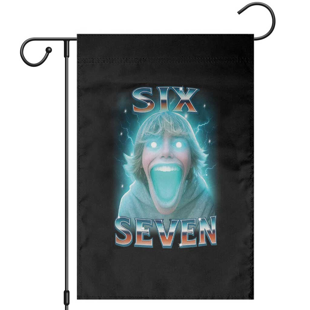 Funny Six Seven The Mason 67 Kid Gen Alpha Meme Garden Flag - Wonder Print Shop