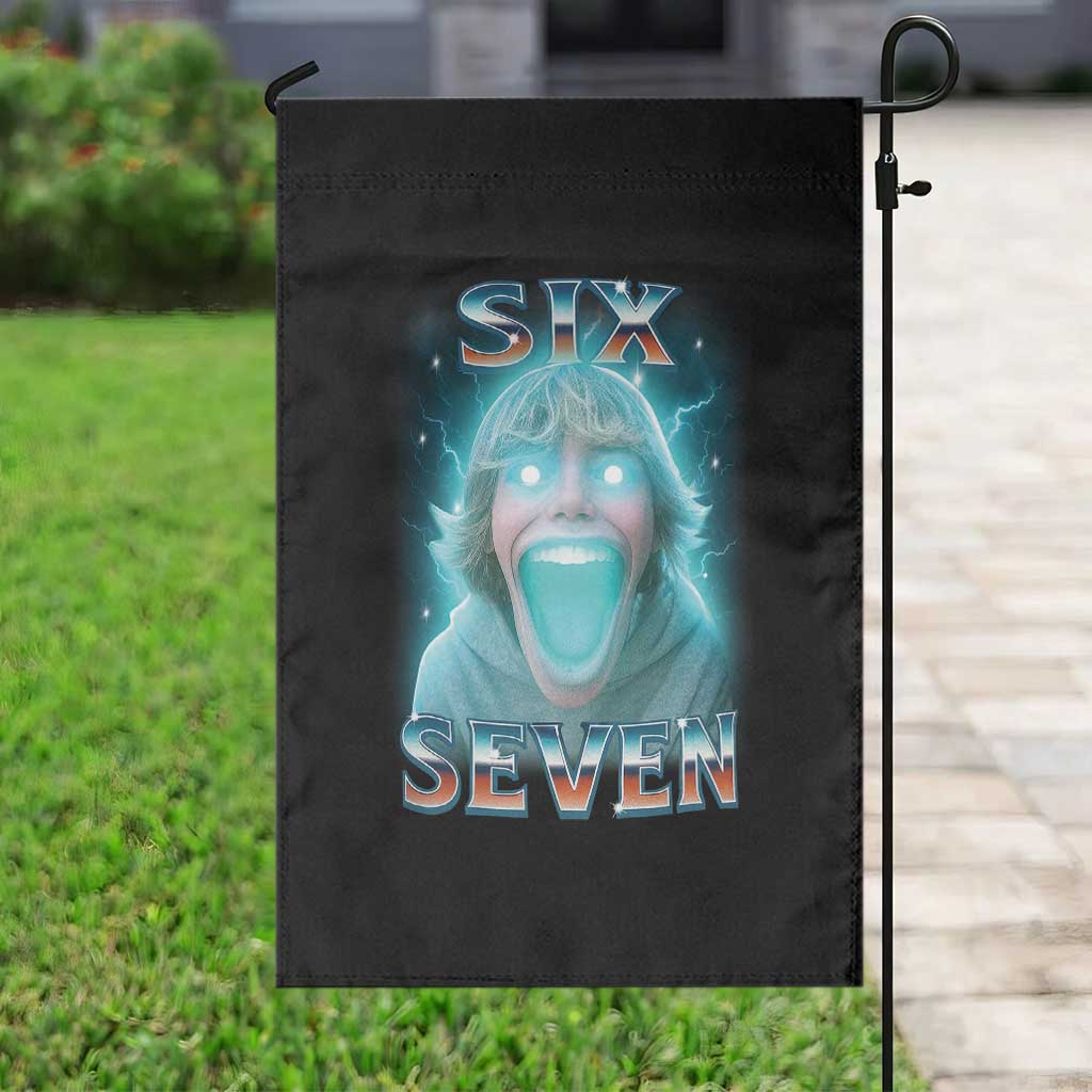 Funny Six Seven The Mason 67 Kid Gen Alpha Meme Garden Flag - Wonder Print Shop