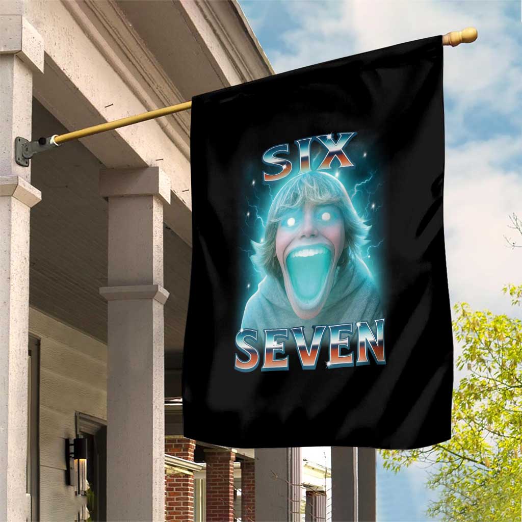 Funny Six Seven The Mason 67 Kid Gen Alpha Meme Garden Flag - Wonder Print Shop