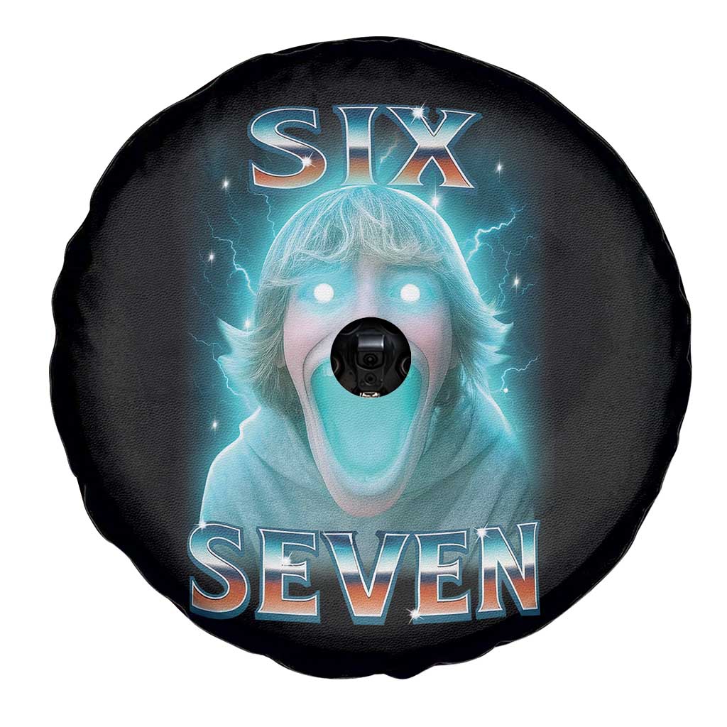Funny Six Seven The Mason 67 Kid Gen Alpha Meme Spare Tire Cover - Wonder Print Shop